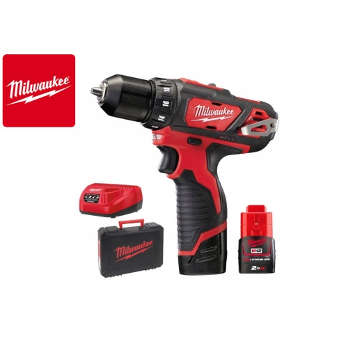 Mașină de găurit cu percuție sub-compactă M12™ Milwaukee M12 BPD-202X, alimentare cu acumulator - echipat