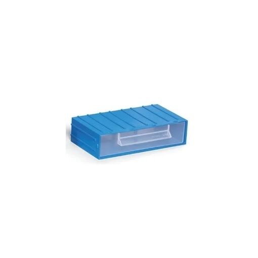 Modul plastic cu capac Port-Bag 220x120x50mm albastru
