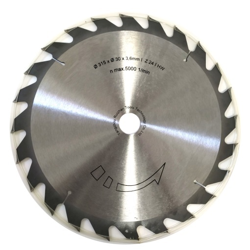 Panza ferastrau circular pentru lemn, PAL, 315x30x3.6mm, 24T