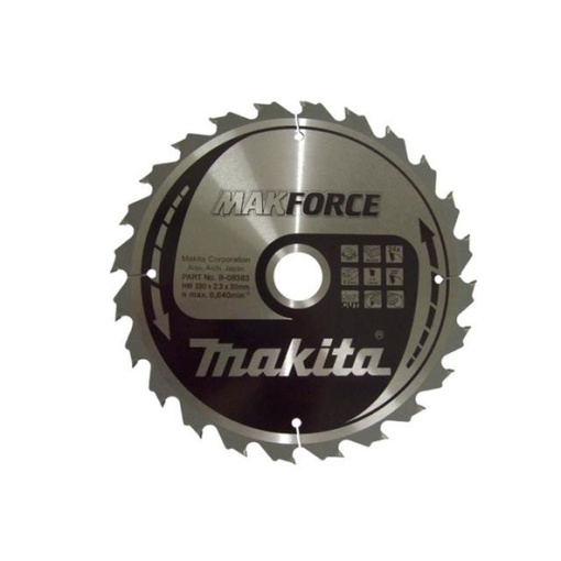 Panza fierastrau circular, lemn Makita, 210x30x2.4 mm, 16 dinti
