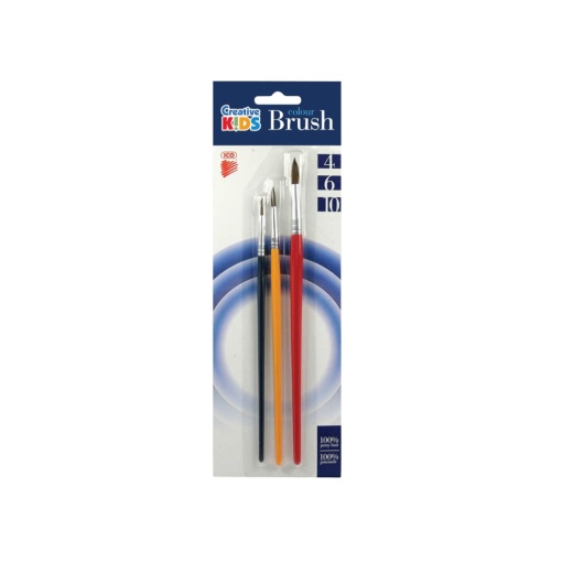 Pensule mărime 4/6/10 ICO CK 3/set