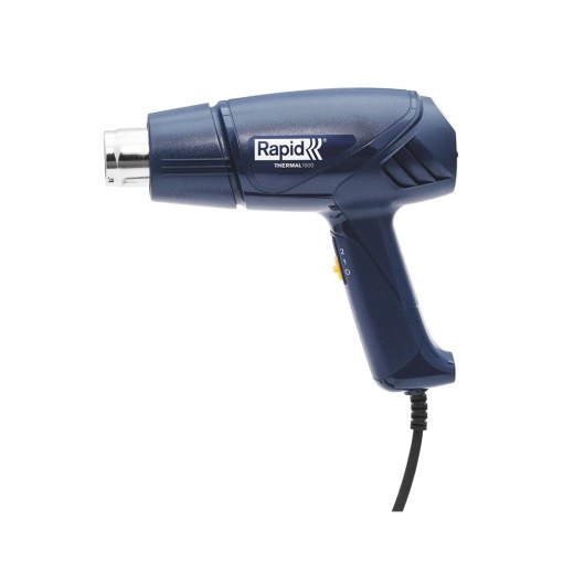 Pistol cu aer cald Rapid Thermal 1600, putere 1600 W, debit 280 l min, reglare debit aer in 2 trepte, temperatura 60 C 550 C, protectie la supra incalzire, 2 ani garantie 24359800