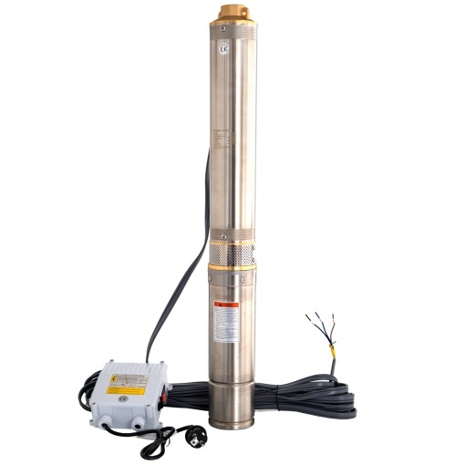 Pompa submersibila ProGARDEN 4PS658 1.25", 550W, 100L/min, 58m, 8 etaje, apa curata