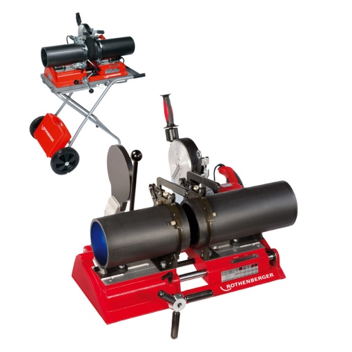 ROWELD® P 160 SANILINE, Aparat pentru sudare prin procedeul “butt fusion” a tevilor din plastic între Ø 40 - 160 mm