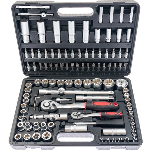 Set 108 piese 1/4" si 1/2"