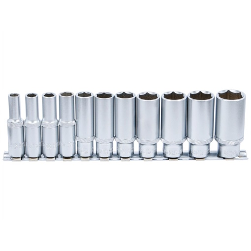 Set 11 piese BGS chei tubulare ProTorque lungi 3/8", 5/16" - 7/8"