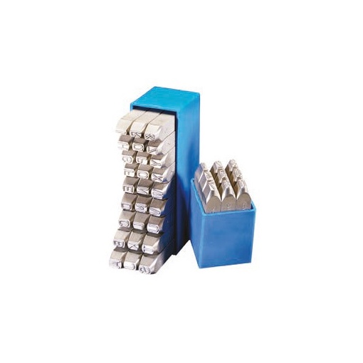 Set 27 poansoane litere mari HEIDENPETER 10 mm R