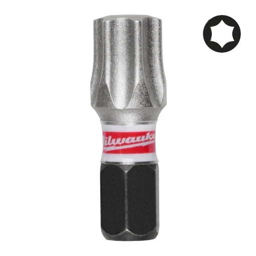 Set 3 biti de impact Milwaukee Shockwave Impact Duty™, TX45x25mm
