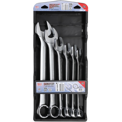 Set 6 chei combinate BGS XXL 34 - 50 mm