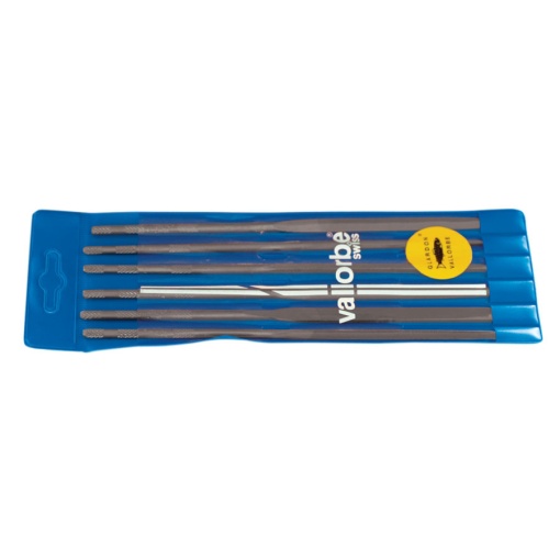 Set 6 pile AC cu maner rotund - 180 mm F