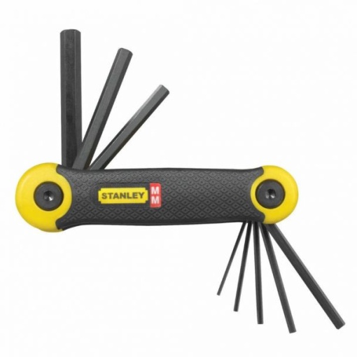 Set 8 chei hex pliabile Stanley 2-69-264, 1.5 - 8 mm