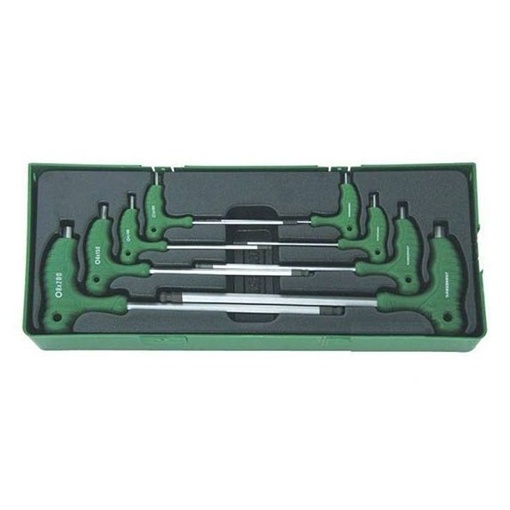 Set 8 chei imbus T Jonnesway 2-10 mm