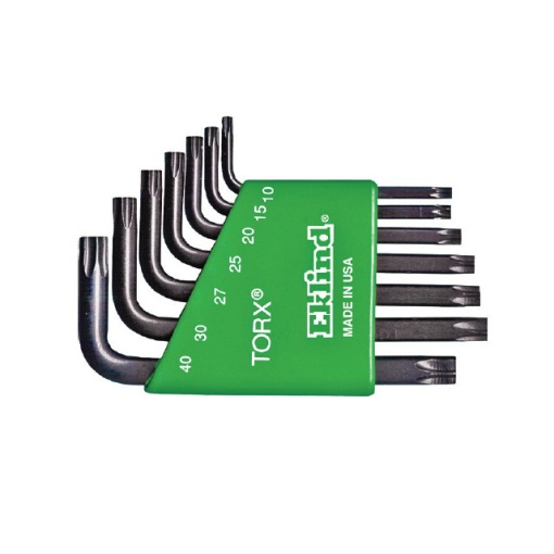 Set de 7 chei locas cu profil TX in suport de plastic EKLIND T10-T40