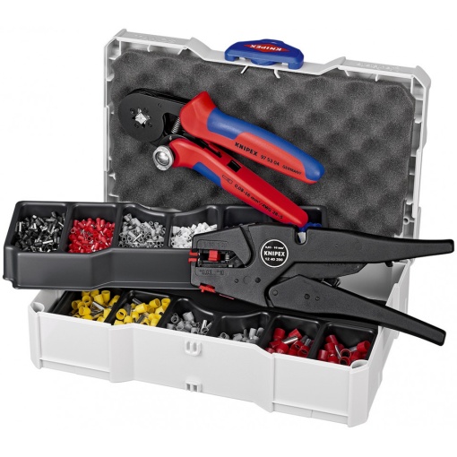 Set de sertizare KNIPEX pentru ferule 1252 piese 0,08 – 10 + 16 mm²