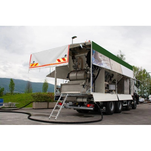 Statie mobila pentru beton/sapa usoara spumanta – OVERMAT Seria A