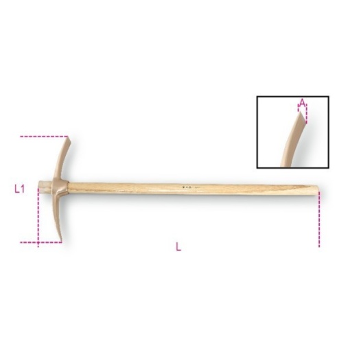 Tarnacop, coada de lemn 1703BA/P