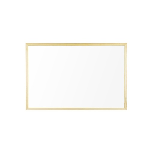 Whiteboard magnetic cu ramă lemn 60 x 40 cm Bi-Silque