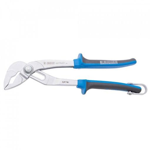 447/1HPP-H Cleste reglabil pentru instalatori cu inel pentru carabiniera, L 240 - 626343