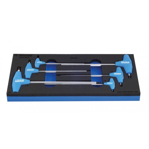 964/13SOS Set de surubelnite hexagonale cu maner in T in modul SOS / 6 piese - 621067