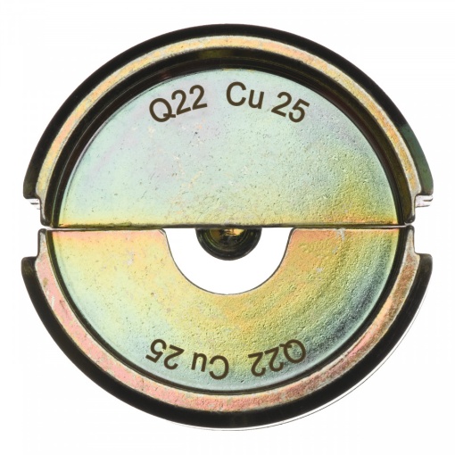 Bacuri de sertizare Q Milwaukee (Cod imprimat: 25, Dimensiune conector cablu (mm²): 25)