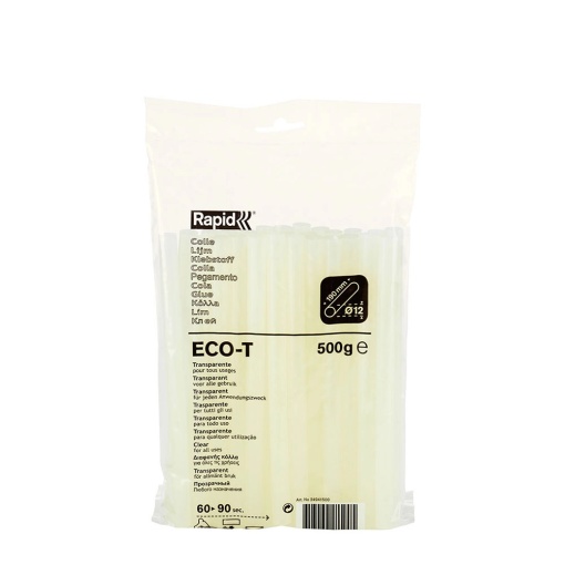 Baton silicon Rapid ECO-T Universal, transparent, O12mm, baza EVA, 500 g pachet 24941500