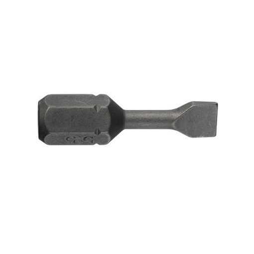 Bit TORSION 1/4" DIN/ISO 1173 Forma C 6,3 - profil lat, DIM 0,6x4,5, L 25 mm