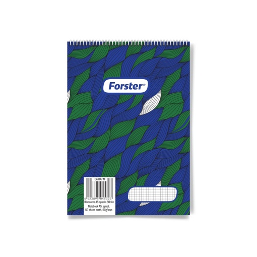 Blocnotes A5 spirală 50 file Forster