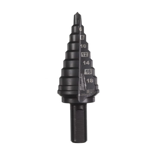 Burghie în trepte din cobalt 4-20mm