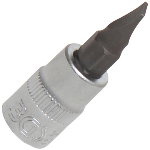 Capat cheie tubulara 1/4" cu varf drept 5.5 mm, 38 mm
