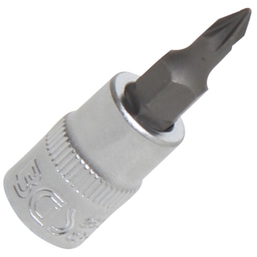 Capat cheie tubulara 1/4" cu varf PZ0, 38 mm