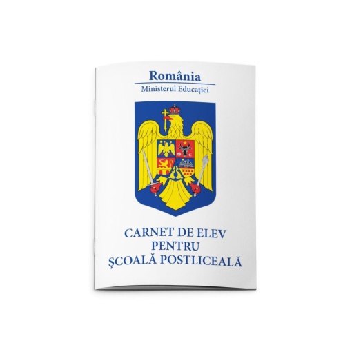 Carnet de elev pentru școala postliceală