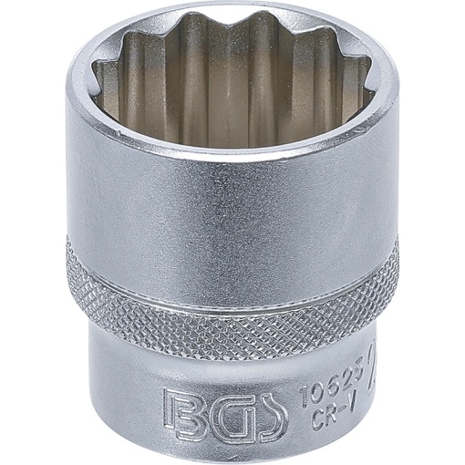 Cheie tubulara 12 puncte (dublu hexagon), 28mm, 1/2"