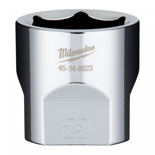 Cheie tubulară 3/8, sistem metric, 23mm, scurtă