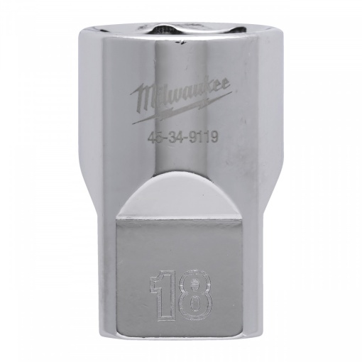 Cheie tubulară Milwaukee 1/2, sistem metric, 18mm, scurtă