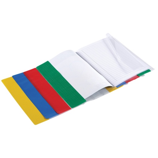 Copertă caiet A5 margine color