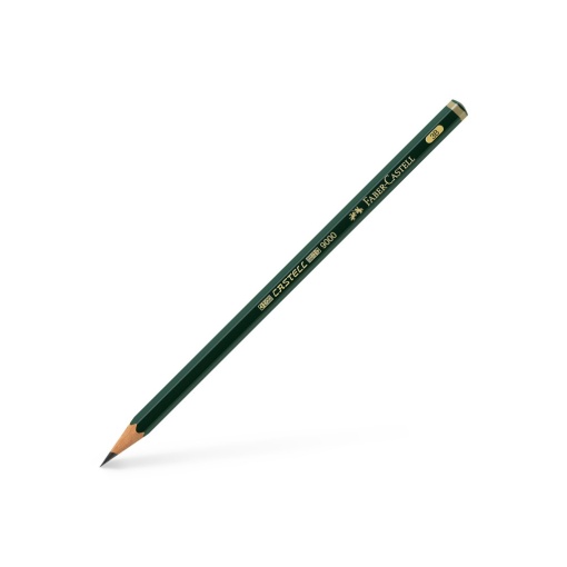 Creion grafit 3B hexagonal Castell 9000 Faber-Castell