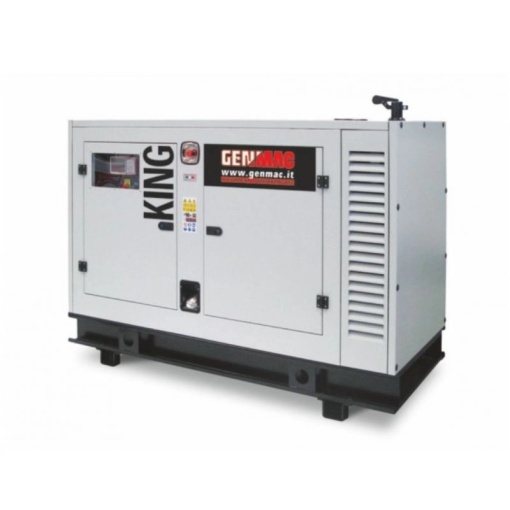 Generator insonorizat GENMAC King G60IS putere maxima 66 kVA 400V motor IVECO