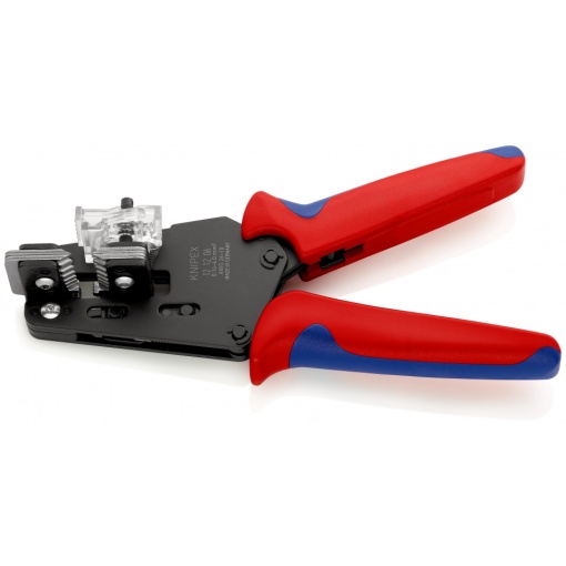 KNIPEX 12 12 06 clește de precizie dezizolator cu cuţite profilate cu manşoane multicomponent brunat 195 mm
