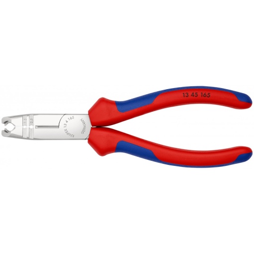 KNIPEX 13 45 165 Cleşte dezizolator cu manşoane multicomponent cromat 165 mm
