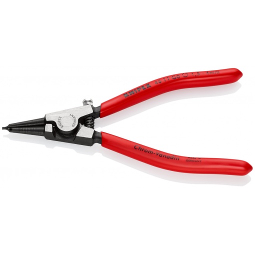 KNIPEX 46 11 G0 clește pentru inele de siguranță pentru inele de prindere pe axuri acoperite cu plastic vopsit negru 140 mm
