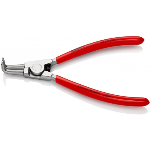 KNIPEX 46 23 A21 clește pentru inele de siguranță pentru inele exterioare pe axuri acoperite cu plastic cromat 170 mm