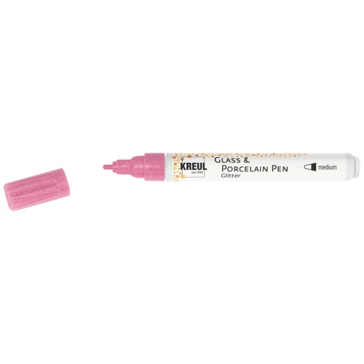 KREUL Glass & Porcelain Pen Glitter Medium