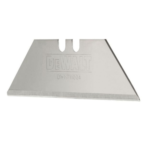 Lama trapez pentru cutter Dewalt DWHT11004-7, 62 x 19 mm, varfuri ascutite, set de 75 bucati