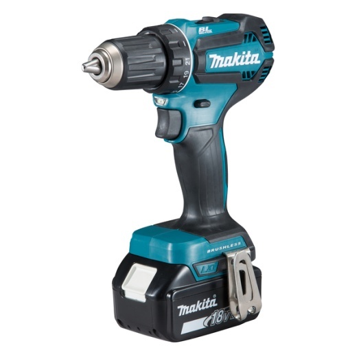 Masina de gaurit si insurubat Makita LXT, 50 Nm, livrata cu 2 acumulatori 18V 3.0Ah
