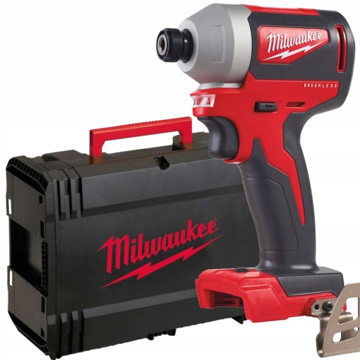 Mașină de înșurubat cu impact, cu motor fără perii ¼″ Hex M18™ Milwaukee M18 BLID2-0X, alimentare cu acumulator - neechipat
