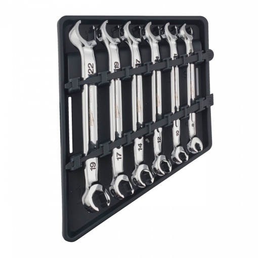 MILWAUKEE SET 6 CHEI COMBINATE FLARE NUT 8-22 mm