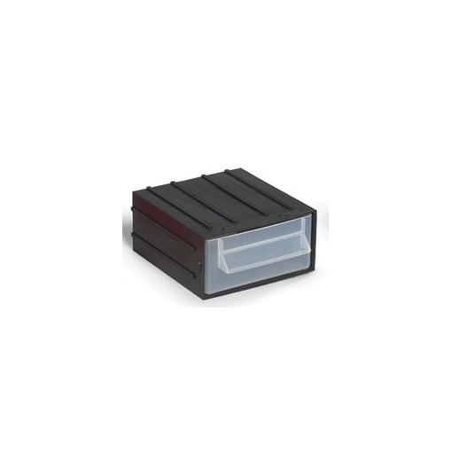Modul plastic cu capac Port-Bag 105x120x50mm negru