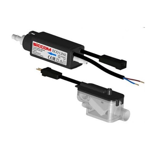 Pompa de condens Siccom Eco Line, debit maxim 13.2 litri/h, inaltime maxima de pompare 10 m