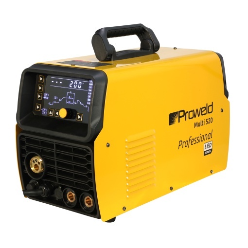 ProWELD Multi 520 Sudură și tăiere Oțel, Inox, Aluminiu, Fontă, 4 procese: MIG, TIG HF, MMA, plasmă CUT, 200A