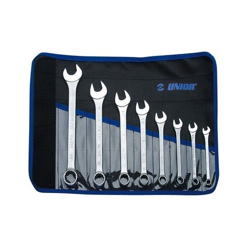 Set 14 piese chei combinate scurte Unior 3/8”-1 1/4”